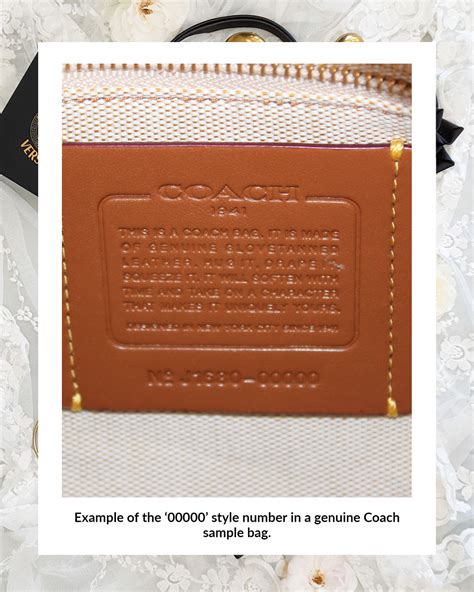 coach purse serial numbers.